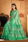 Madhu Bani Linen By Saroj Fancy Modal Linen Saree
